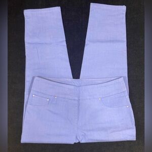 Ruby Rd. Blue Skinny Pants